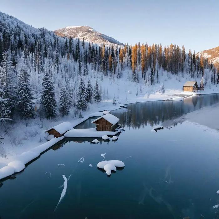 落雪入冬,美在阿尔山