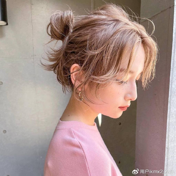 天热女发别乱整,不如试试扎个造型,又美又时尚|发卡|头发|马尾_新浪
