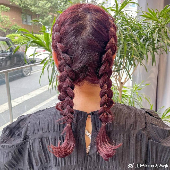 天热女发别乱整,不如试试扎个造型,又美又时尚|发卡|头发|马尾_新浪