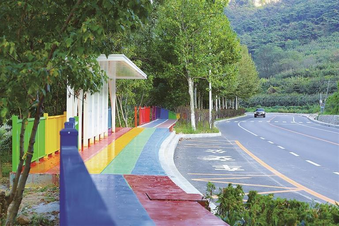 颜值爆表七彩景观路升级上线