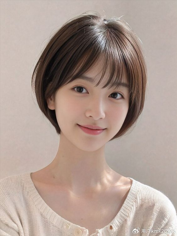 短发这样剪,减龄还甜美,30变18