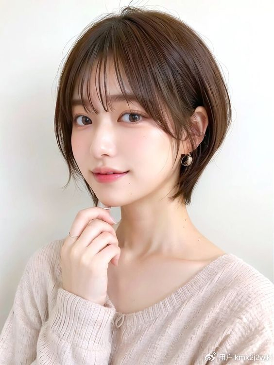 短发这样剪,减龄还甜美,30变18
