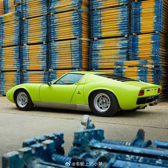 经典车之 1968年兰博基尼lamborghini miura p400 s