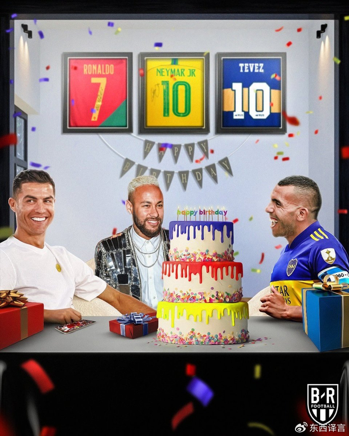 c罗在沙特庆祝39岁生日,抱着1岁女儿很温馨,长子比乔治娜高了|利雅得