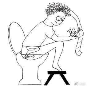 你坐在马桶上的姿势很可能不正确