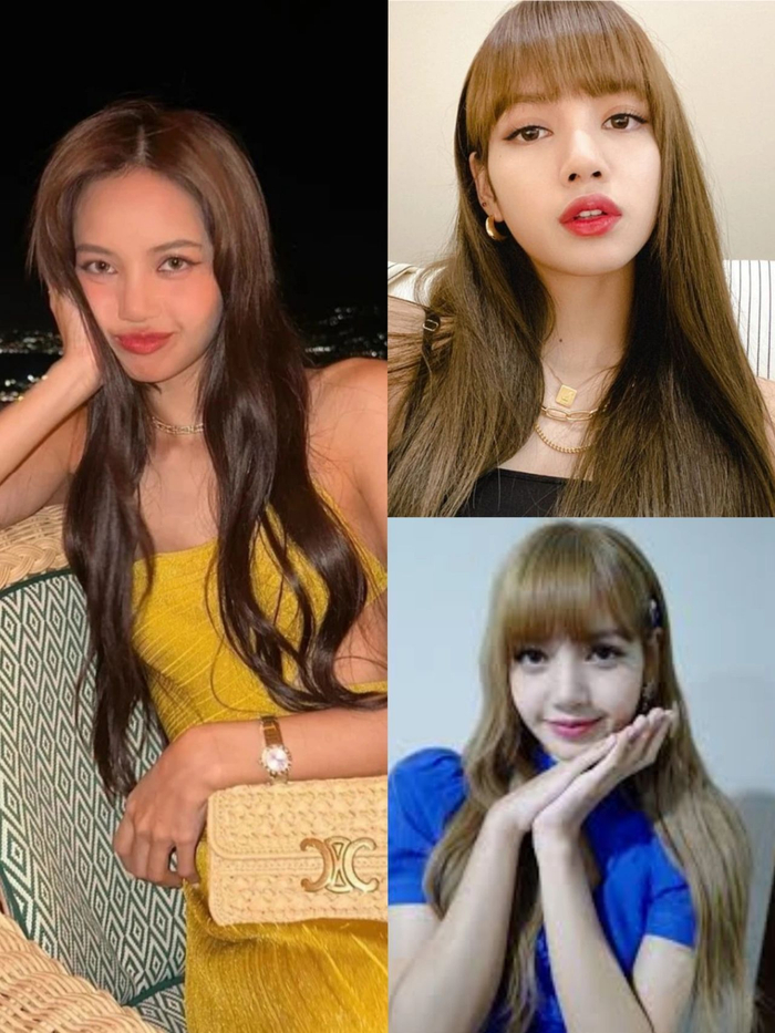 lisa就是一个好例子刘海加妝容改变,直接將一个人改头换脸一样,差點认