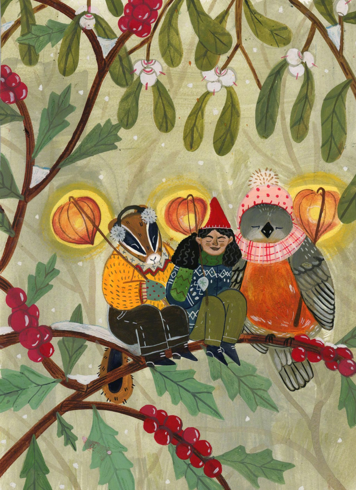 绘本画家madisonsafer的绘画作品展示