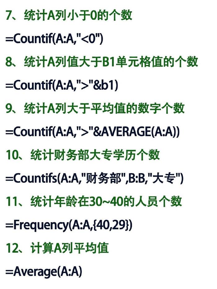 excel2010公式图片