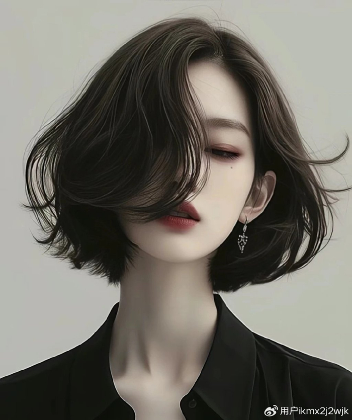 最具女人味的短发,波波头大卷真耐看,看完都想试一试|大卷|发型|短发