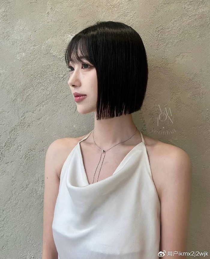 女士一刀切波波头,时尚永不过时的经典|一刀切|时尚|发型_新浪新闻