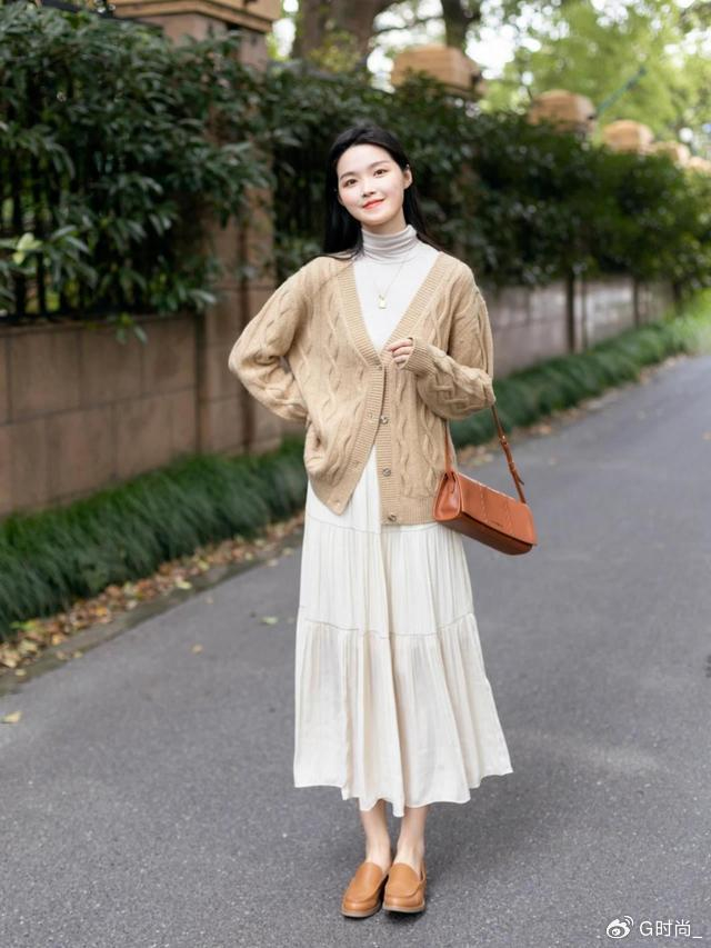 看完这些搭配示范,你也会爱上|毛衣|半身裙|鞋子_新浪新闻