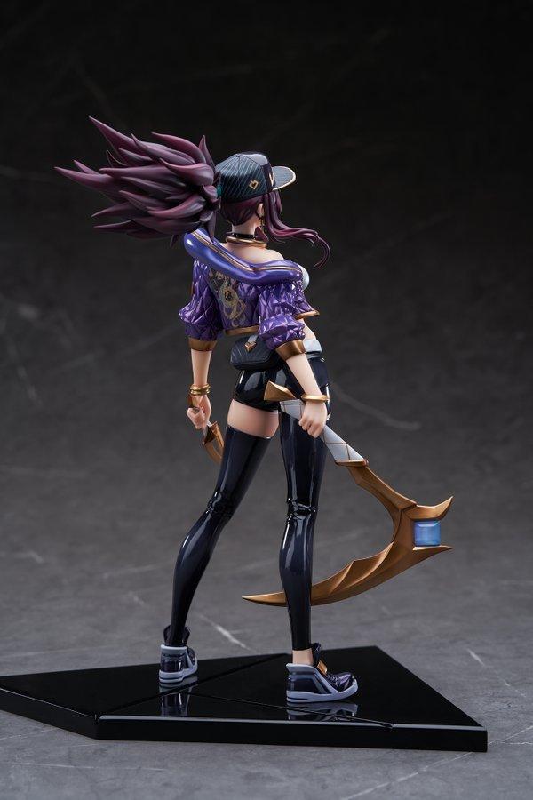 apex toys公开新手办,英雄联盟「k/da akali 阿卡丽」原型图片