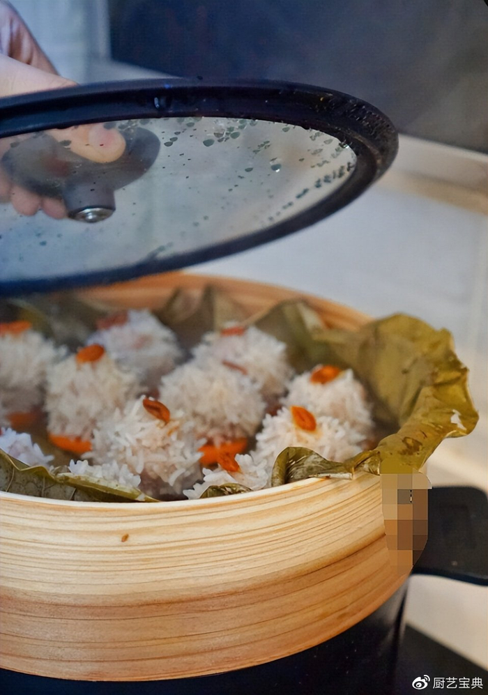 糯米|肉丸|荷叶_新浪新闻