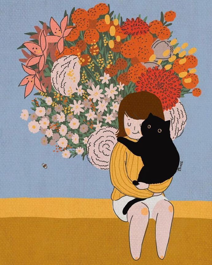 小清新色调插画丨byzzoya