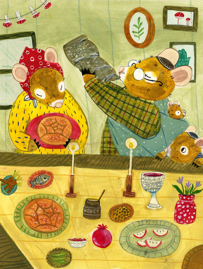 绘本画家madisonsafer的绘画作品展示