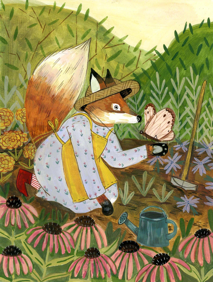 绘本画家madisonsafer的绘画作品展示