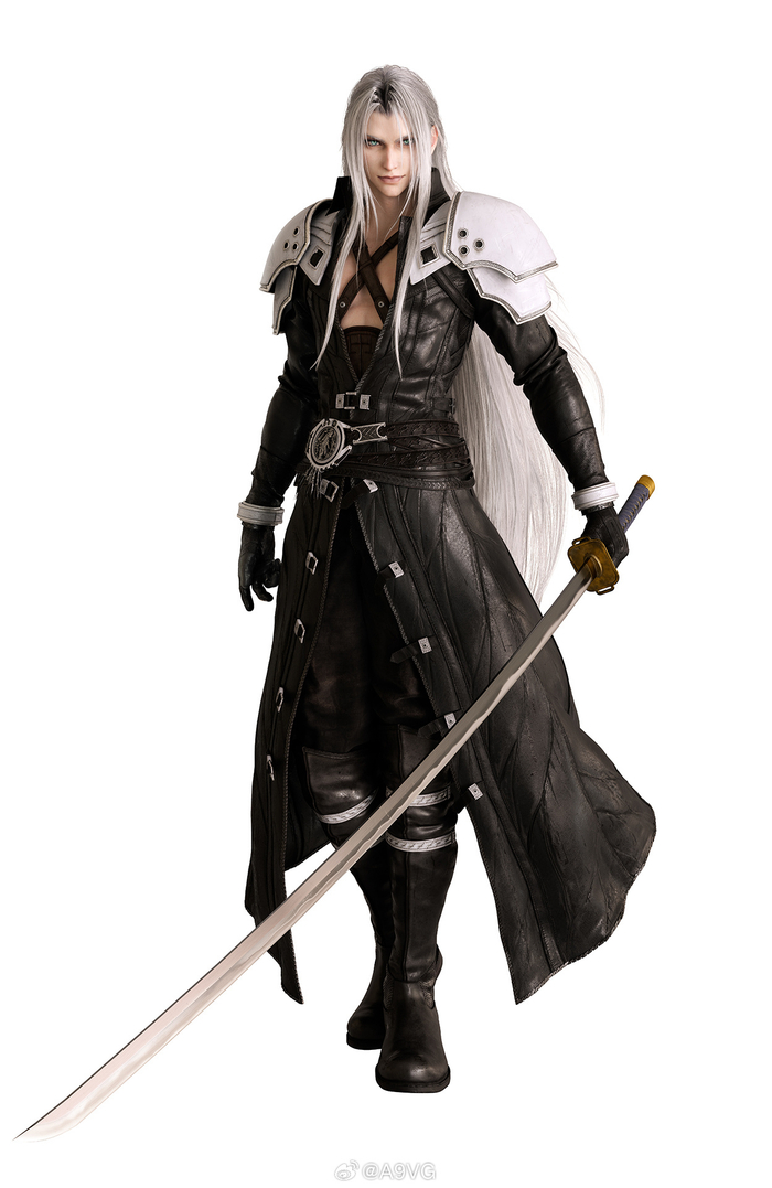 《最终幻想7 重生》立绘半身/全身图