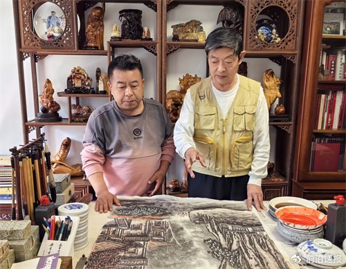 行走华夏，水墨神州——郑建中福建行国画写生作品选_财经头条