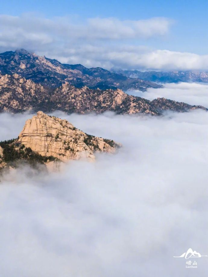 好仙美丽云海频现崂山快来吸一口仙气青岛崂山风景名胜区公众号