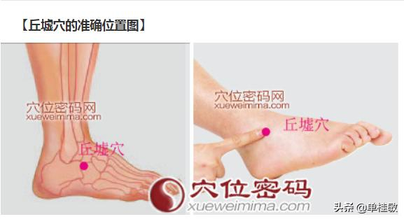 丘墟穴是胆经的原穴具有生发之气