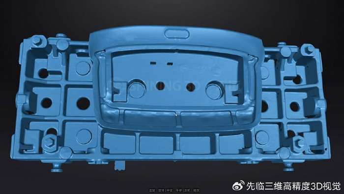 由点到面高精度三维扫描助力汽车冲压模具上下游企业高度协作