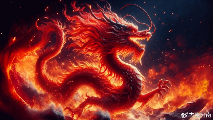 烛龙(烛九阴) :中国古代神话中的钟山之神,被认为是最古老的神龙之一