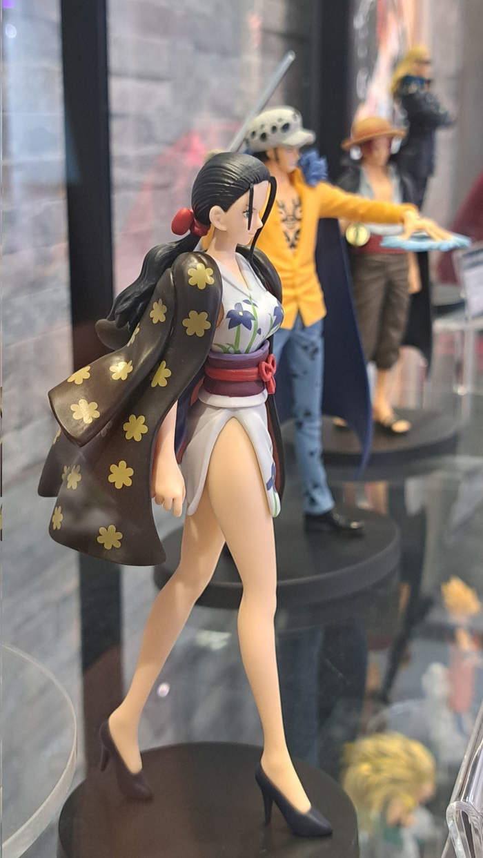 the出航罗宾手办wcf五档路飞special手办实物展出图