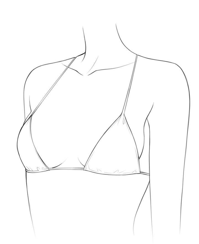 你还不会画胸部?3分钟轻松教会你画出圆润又性感胸部!