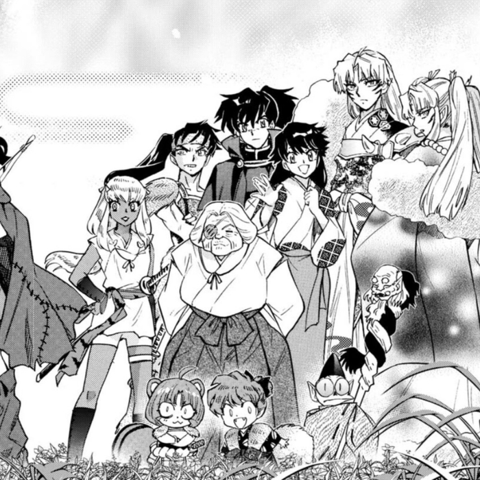 续作《半妖的夜叉姬》漫画第39话 最新封面及插图!好帅