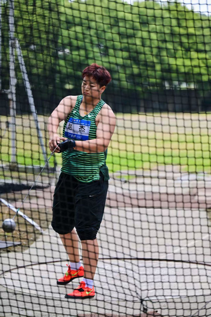 全国田径投掷项群赛:链球名将赵杰刷新个人最好成绩|2025年东京田径世锦赛|中国田径协会|巴黎奥运会|张家乐|中国国家田径队_新浪新闻