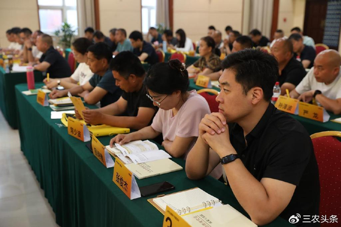 运城市农业农村局副局长任建永,芮城县人民政府副县长张琳,中国农业