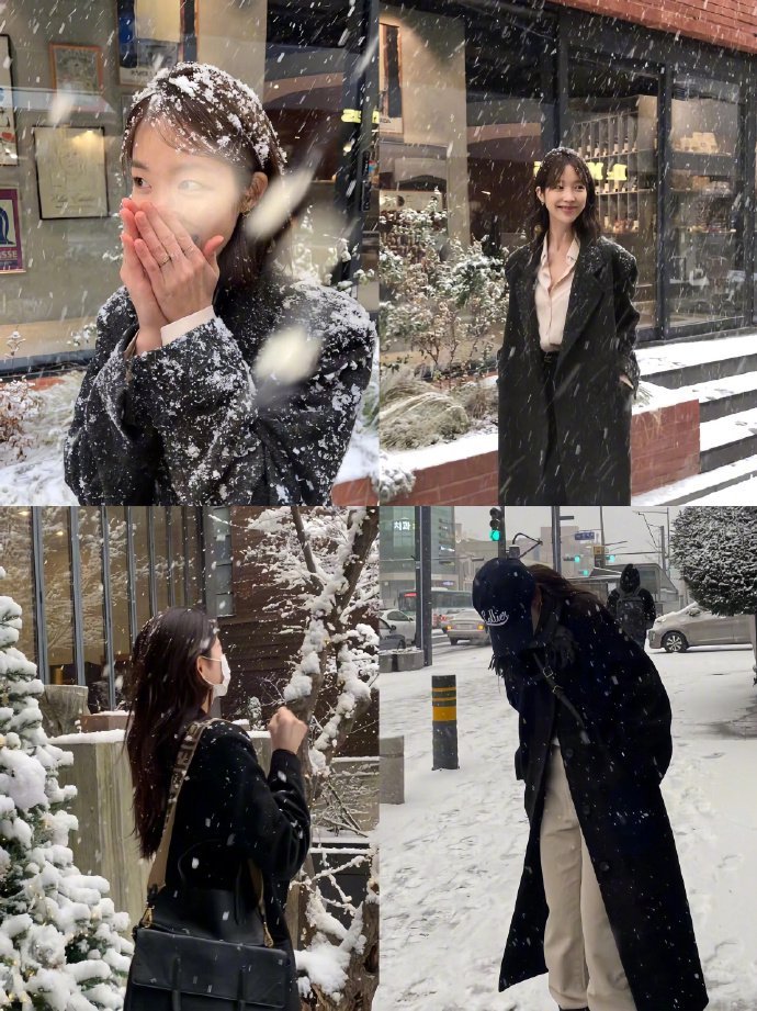 下雪拍照姿势超全合集太爱啦这个冬天一定要让闺蜜给你拍