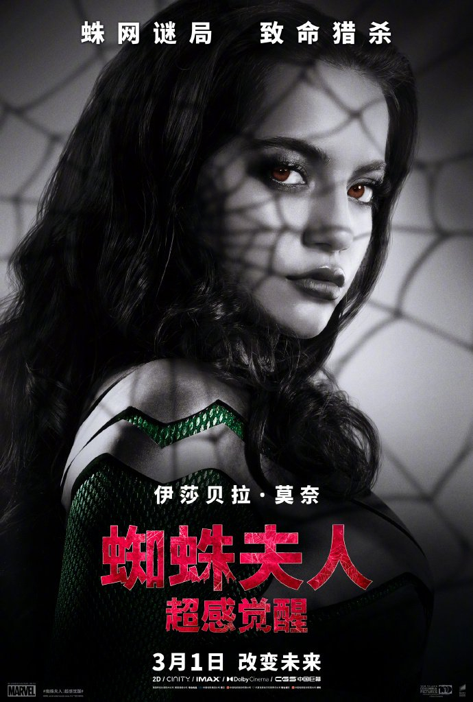 蜘蛛夫人角色海报