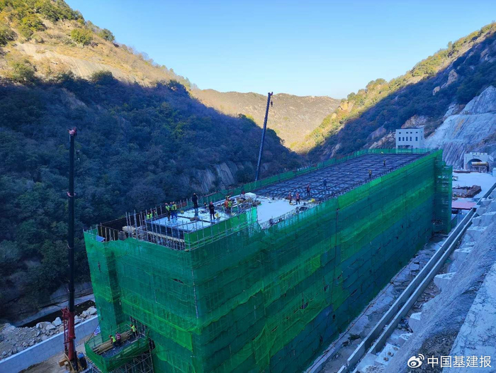 河南洛宁抽水蓄能电站gis楼顺利封顶|洛宁|开关站|电网_新浪新闻