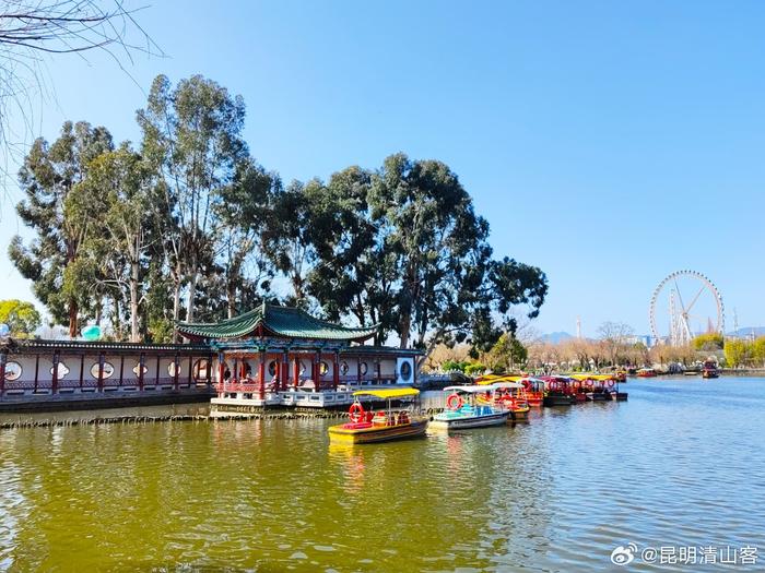 春到昆明大觀樓公園