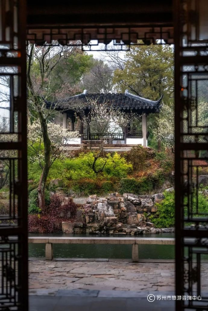 拙政园梅景此时最好|雪香云蔚亭|拙政园|方亭_新浪新闻