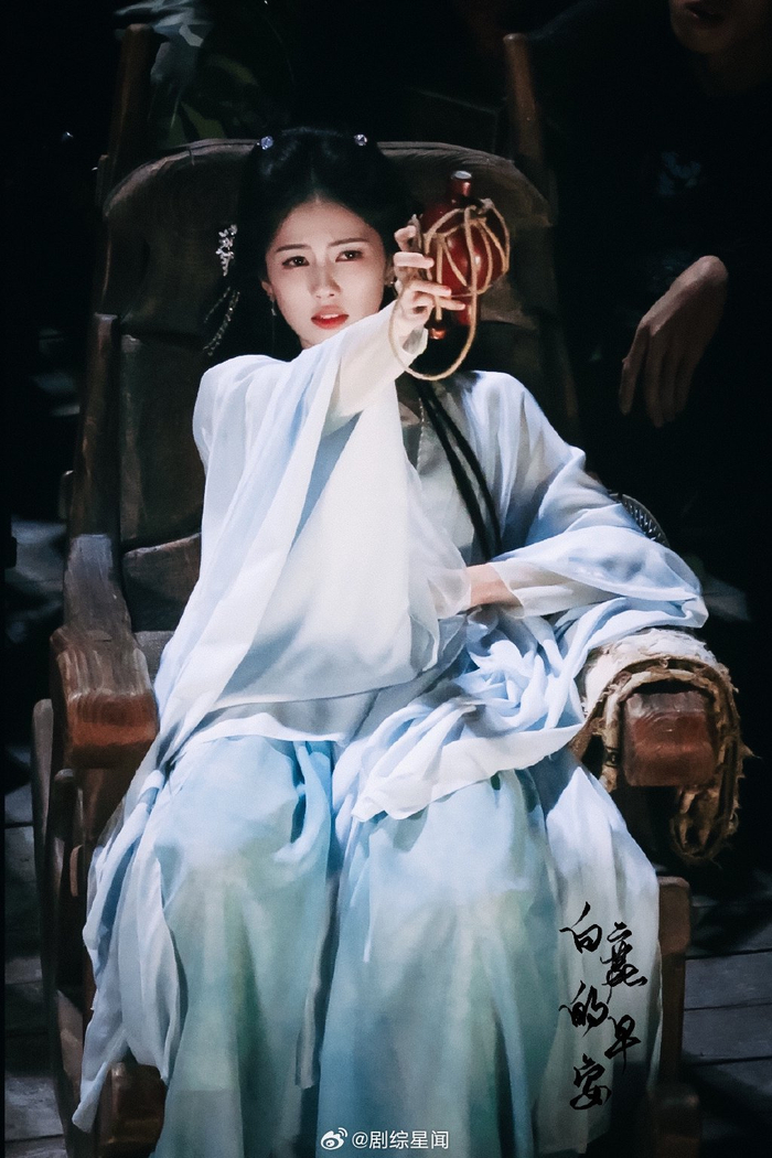 白鹿《白月梵星》最新路透 我们白烁上神真的别太美了吧!