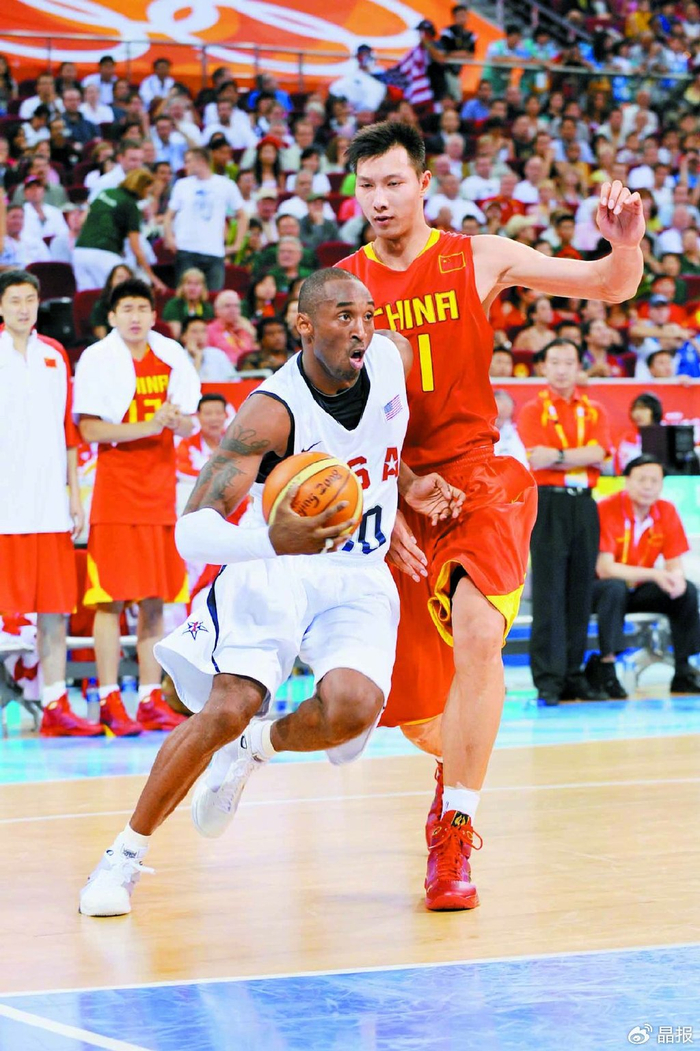 2008年北京奥运会,易建联对位科比.谁会是下一个接班人?