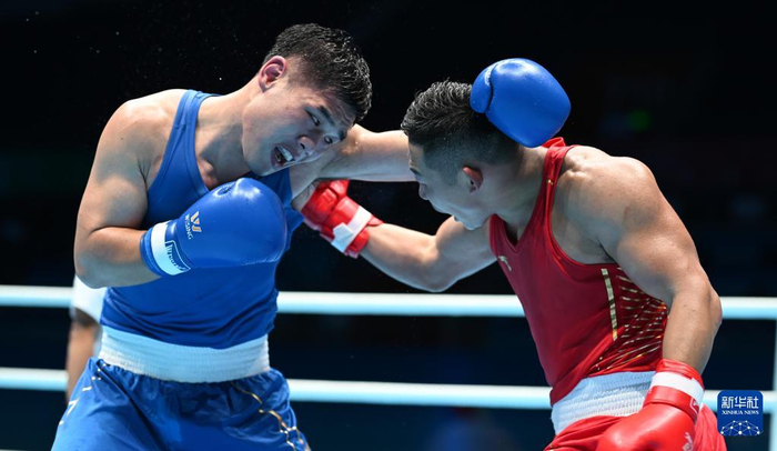 —男子92公斤级八分之一决赛:张继磊晋级