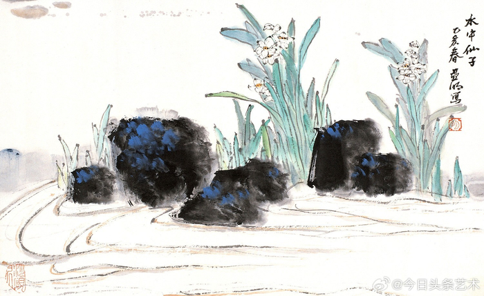 画家亚明花鸟画