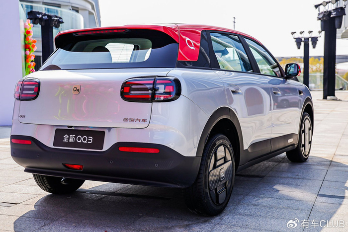 配备70L智能前备箱 续航可达420km 奇瑞全新QQ3预售6.892万起|5-8万|纯电|奇瑞qq3|奇瑞新能源|进藏_新浪新闻