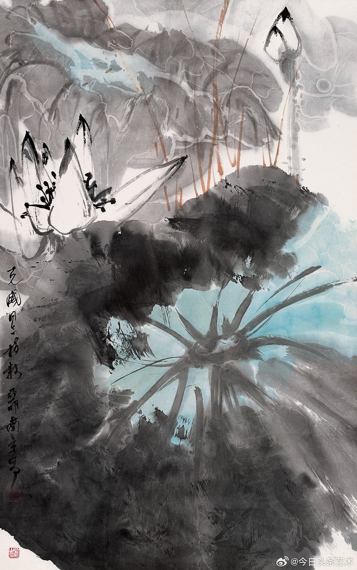 画家亚明花鸟画