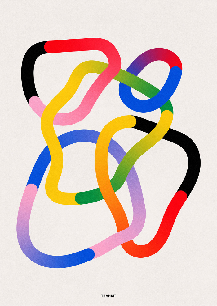 创意图形海报设计,来自荷兰设计师 jerry-lee bosmans