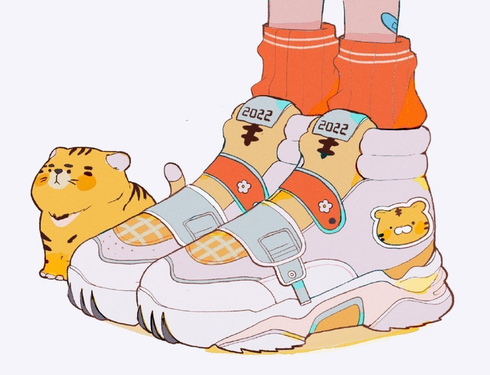 可爱有趣的鞋子主题插画设计 twi pepparmint310