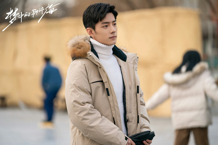 真的好爱肖战肖春生穿白色高领毛衣!