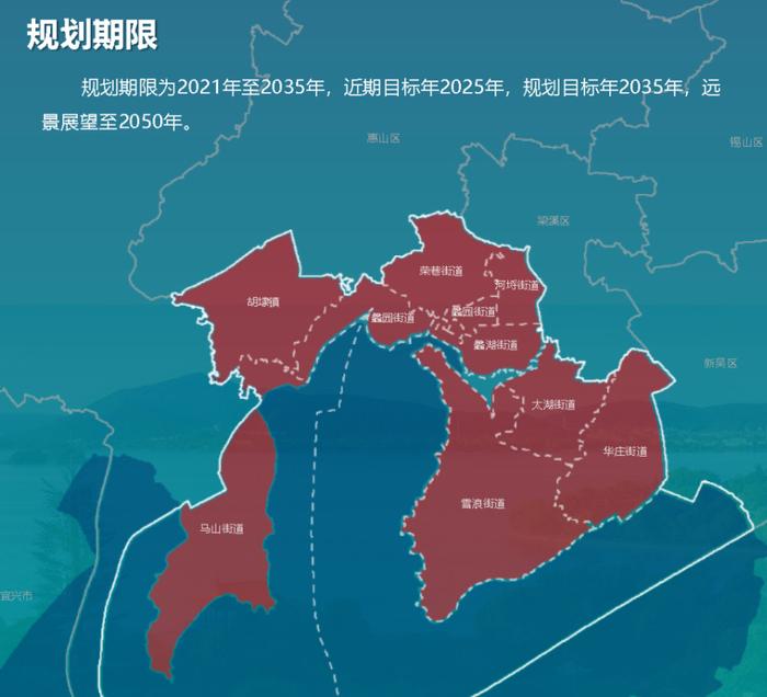 无锡市滨湖区国土空间总体规划(2021