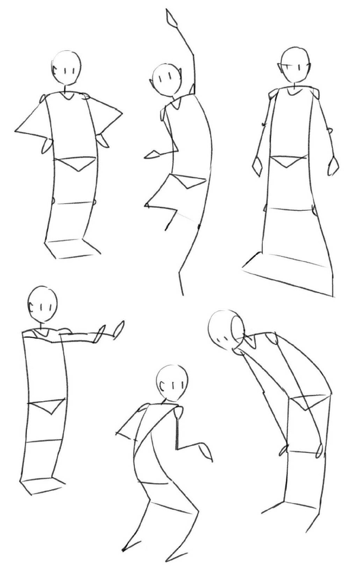 新手必学的人体练习方法!