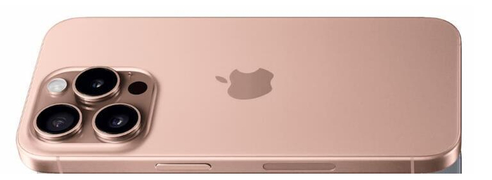 苹果iphone 16 pro 四款新颜色曝光!玫瑰金回归