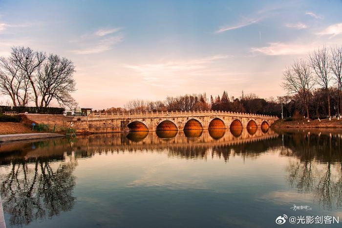 极美南京,冬日七桥瓮湿地公园