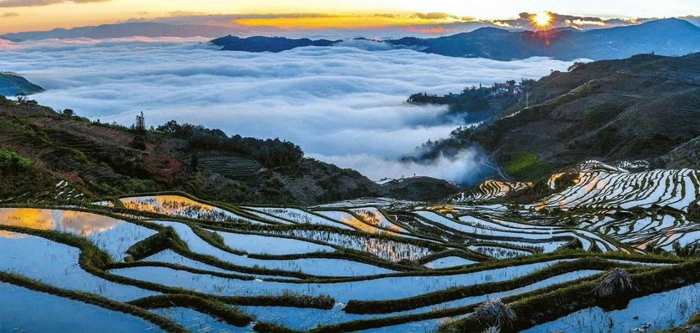 云南·元阳哈尼梯田,凡间的别样尘缘!